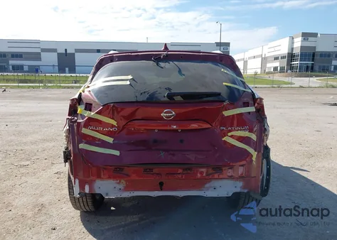 2019 Nissan Murano Platinum z USA, uszkodzony, nr VIN 5N1AZ2MS2KN156799